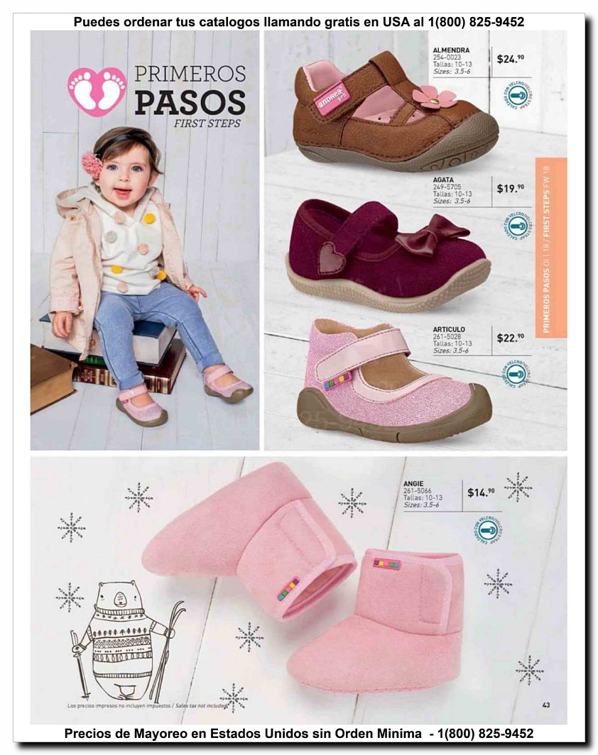 Llamanos al 1(800) 825-9452<br>Catalogos USA<br>(43 of 52)