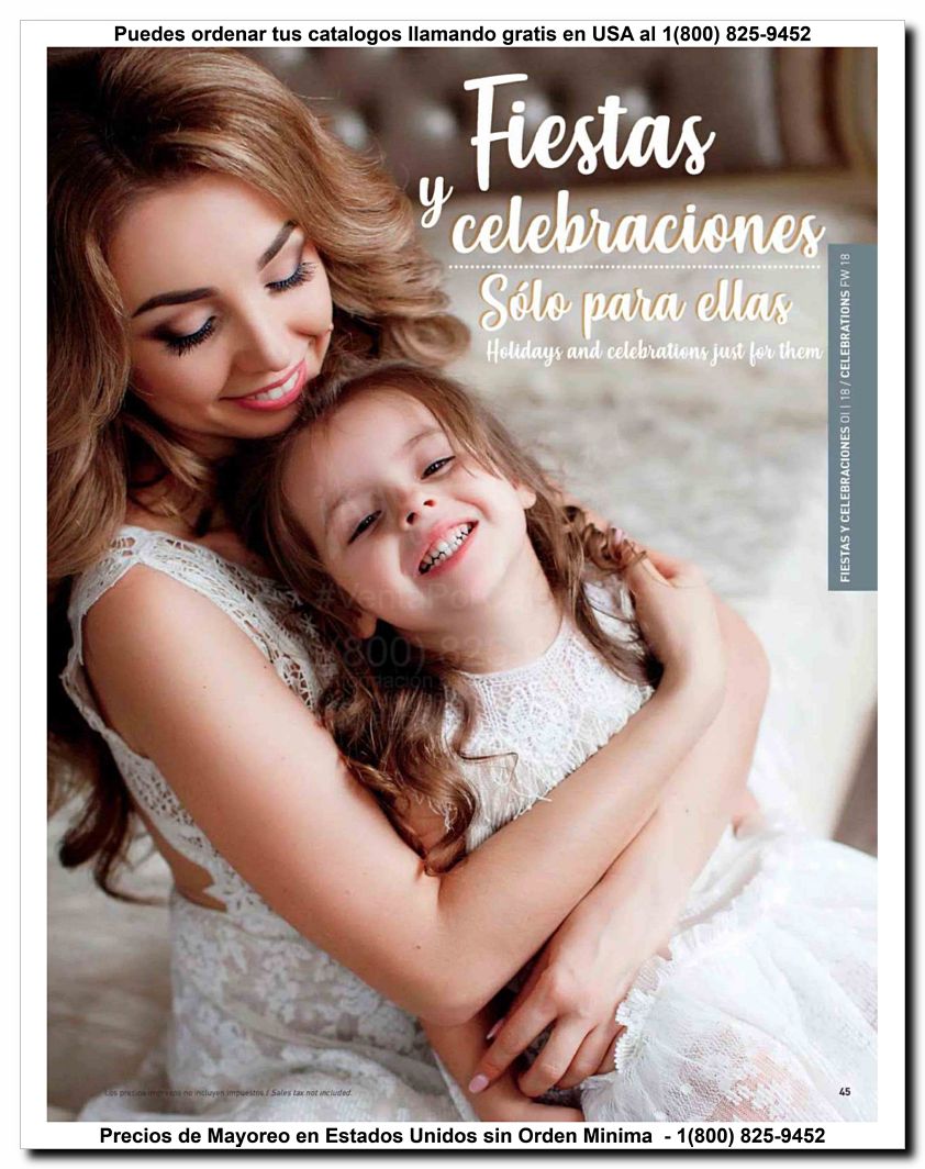 Llamanos al 1(800) 825-9452<br>Catalogos USA<br>(45 of 52)