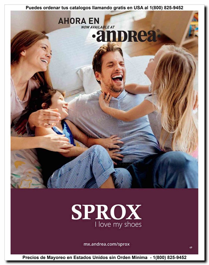 Llamanos al 1(800) 825-9452<br>Catalogos USA<br>(49 of 52)