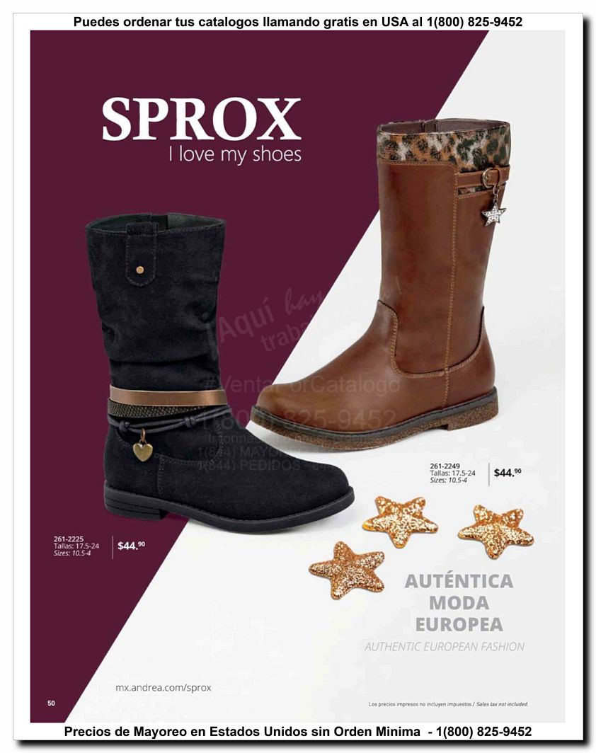 Llamanos al 1(800) 825-9452<br>Catalogos USA<br>(50 of 52)