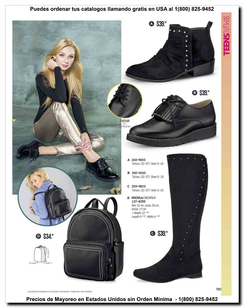 Llamanos al 1(800) 825-9452<br>Catalogos USA<br>(4 of 30)