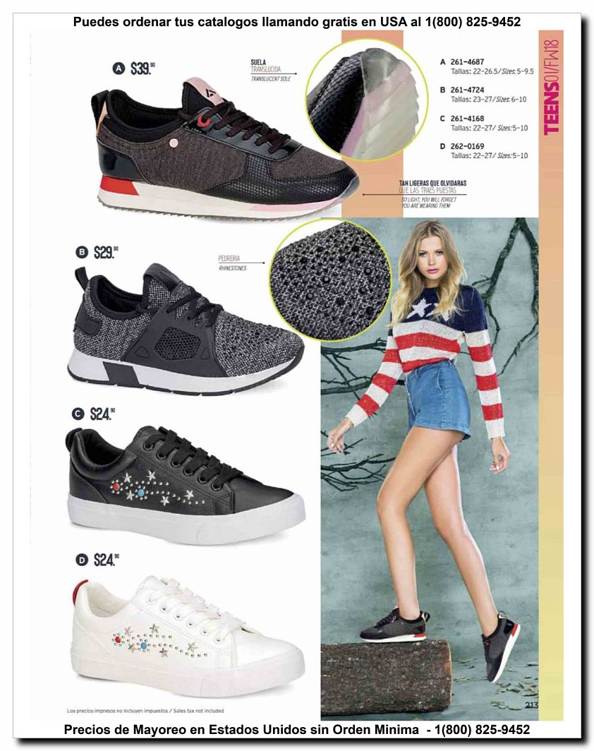 Llamanos al 1(800) 825-9452<br>Catalogos USA<br>(26 of 30)