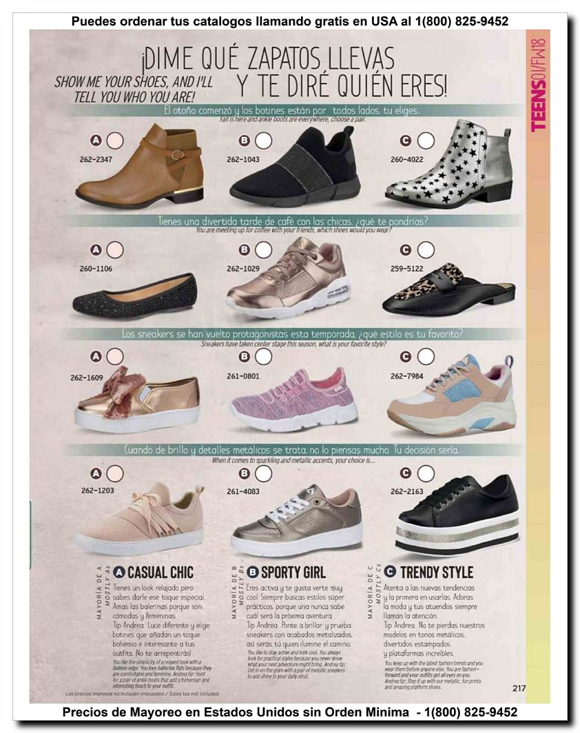 Llamanos al 1(800) 825-9452<br>Catalogos USA<br>(30 of 30)