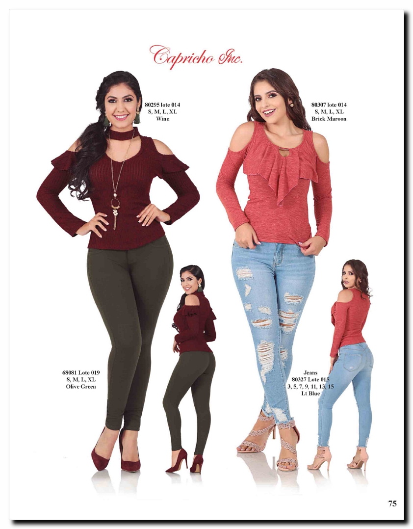Llamanos al 1(800) 825-9452<br>Catalogos USA<br>(75 of 246)