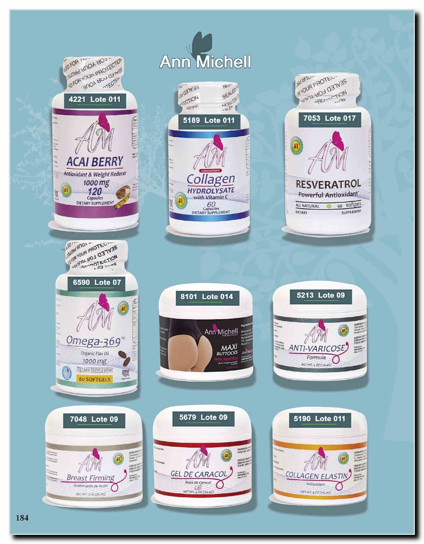 Llamanos al 1(800) 825-9452<br>Catalogos USA<br>(184 of 246)