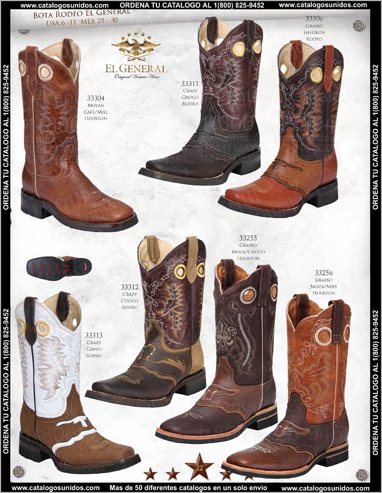 Catalogo de Botas Vaqueras El General (22 of 348)
