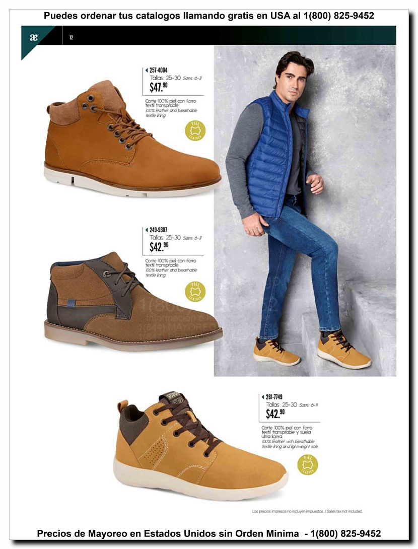 Llamanos al 1(800) 825-9452<br>Catalogos USA<br>(12 of 97)