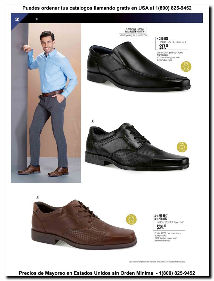 Llamanos al 1(800) 825-9452<br>Catalogos USA<br>(36 of 97)