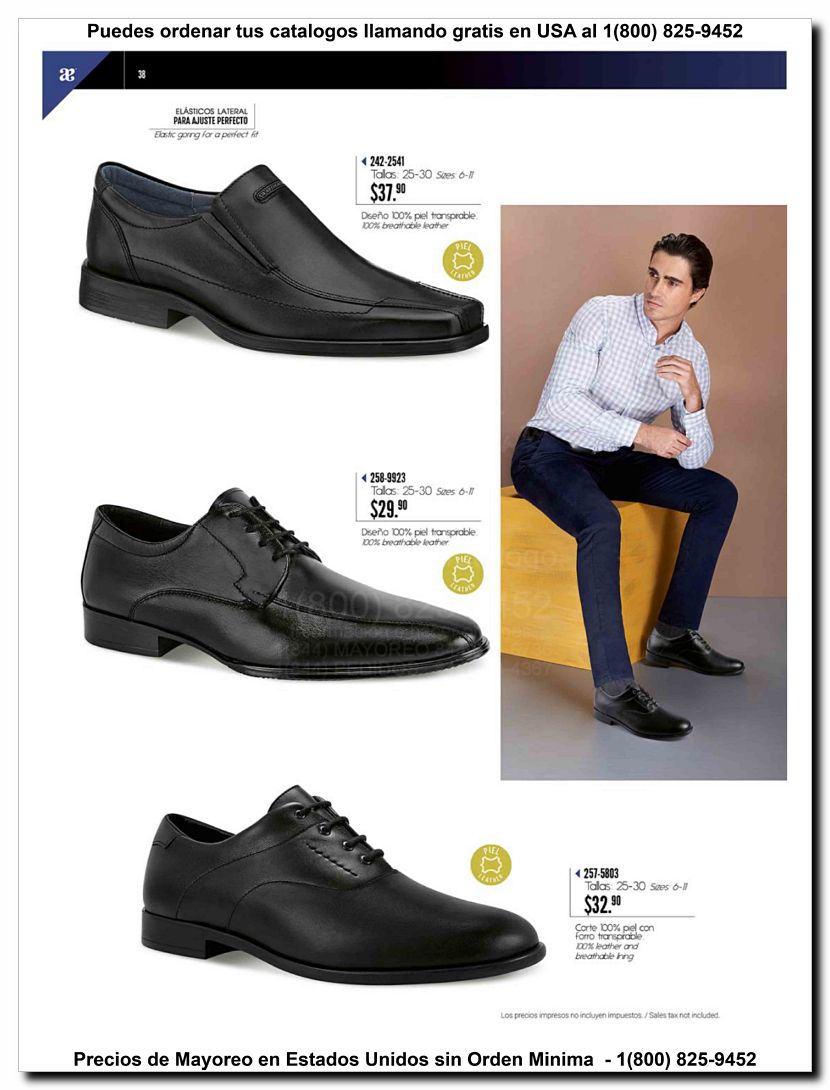 Llamanos al 1(800) 825-9452<br>Catalogos USA<br>(38 of 97)
