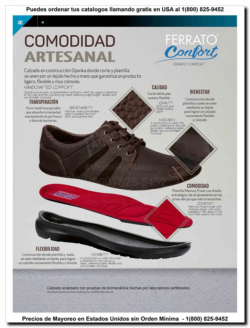 Llamanos al 1(800) 825-9452<br>Catalogos USA<br>(44 of 97)