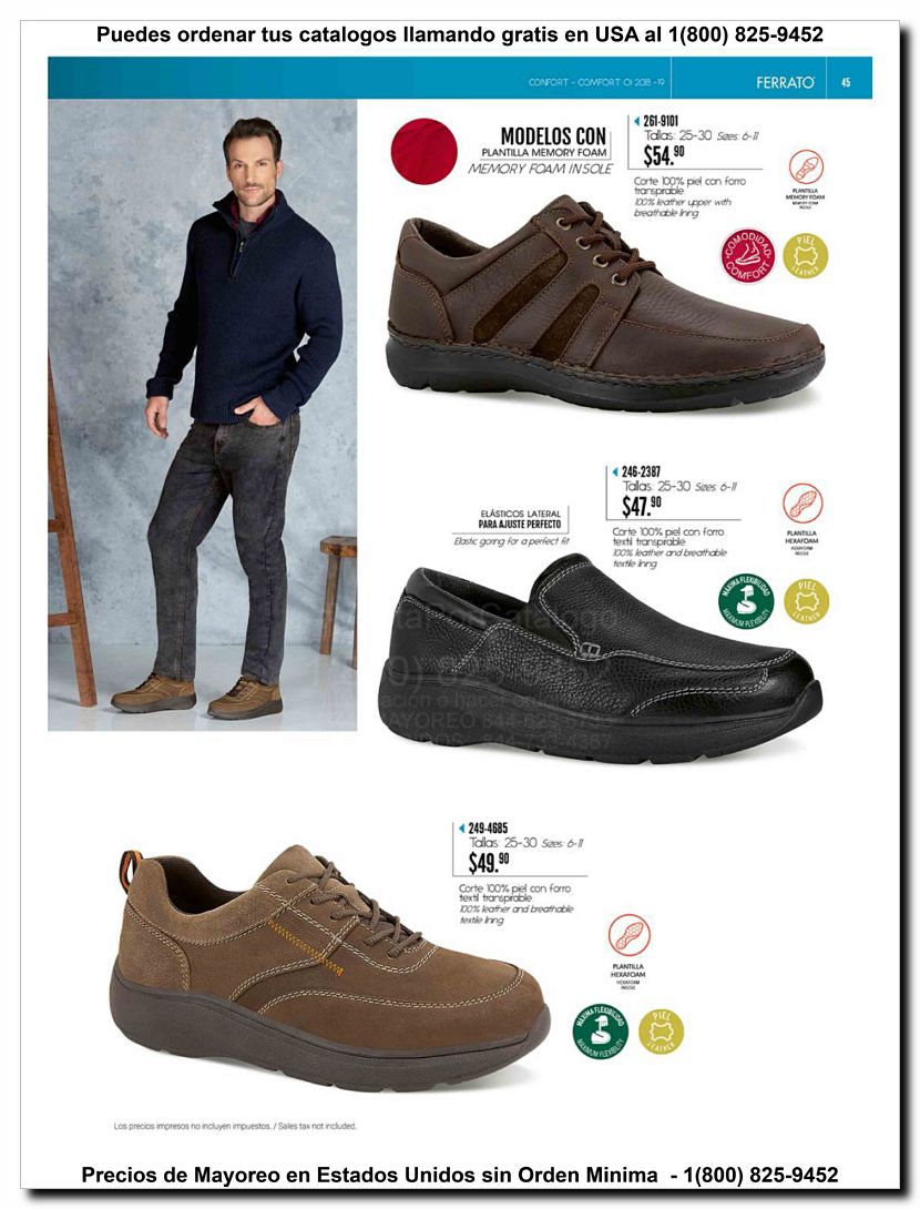 Llamanos al 1(800) 825-9452<br>Catalogos USA<br>(45 of 97)