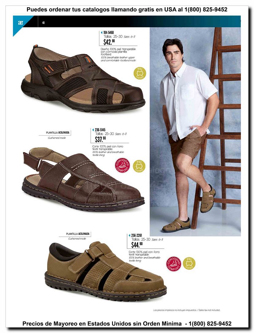 Llamanos al 1(800) 825-9452<br>Catalogos USA<br>(48 of 97)