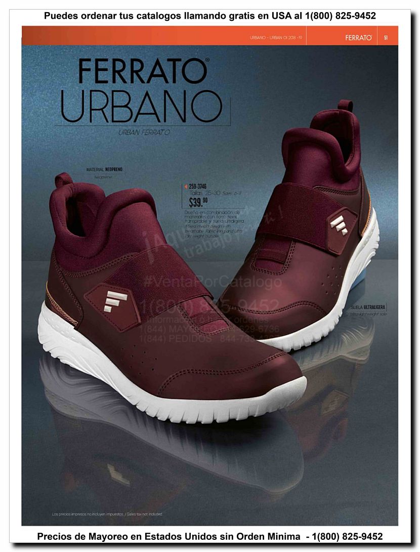 Llamanos al 1(800) 825-9452<br>Catalogos USA<br>(51 of 97)