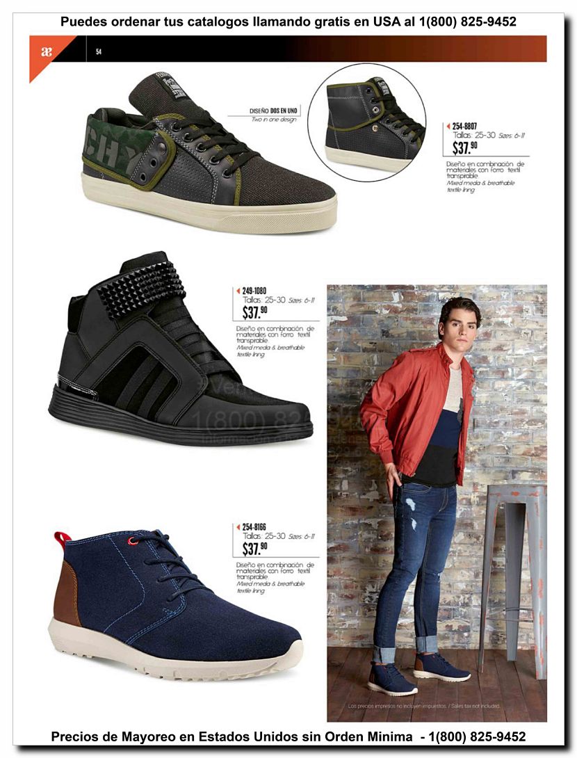 Llamanos al 1(800) 825-9452<br>Catalogos USA<br>(54 of 97)