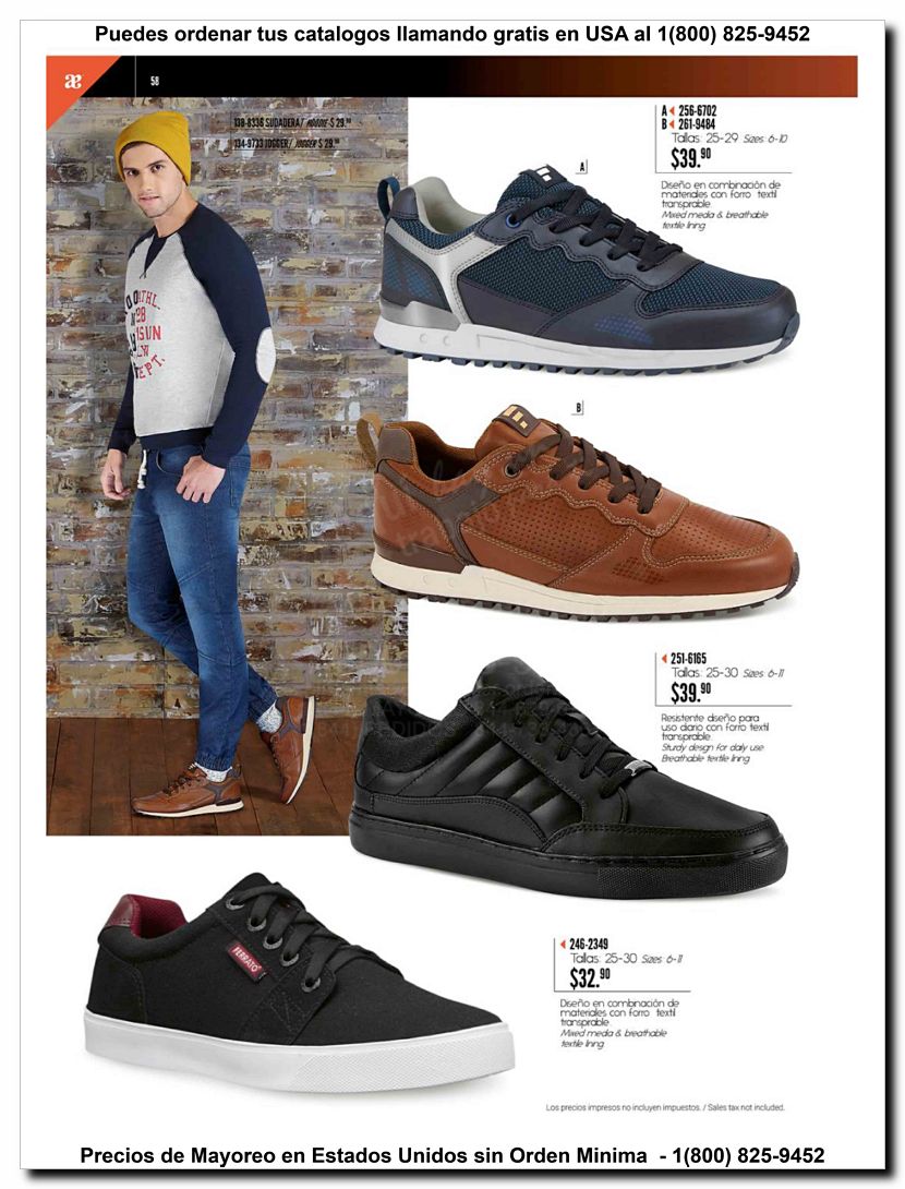 Llamanos al 1(800) 825-9452<br>Catalogos USA<br>(58 of 97)