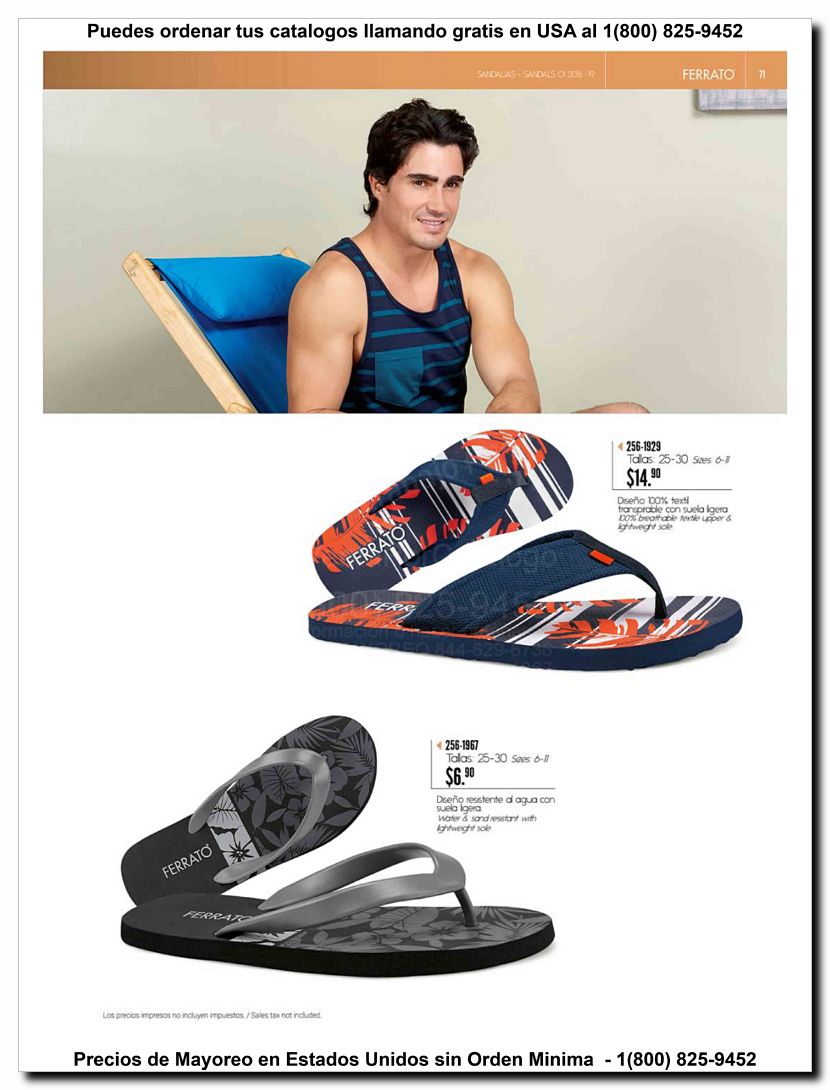 Llamanos al 1(800) 825-9452<br>Catalogos USA<br>(71 of 97)