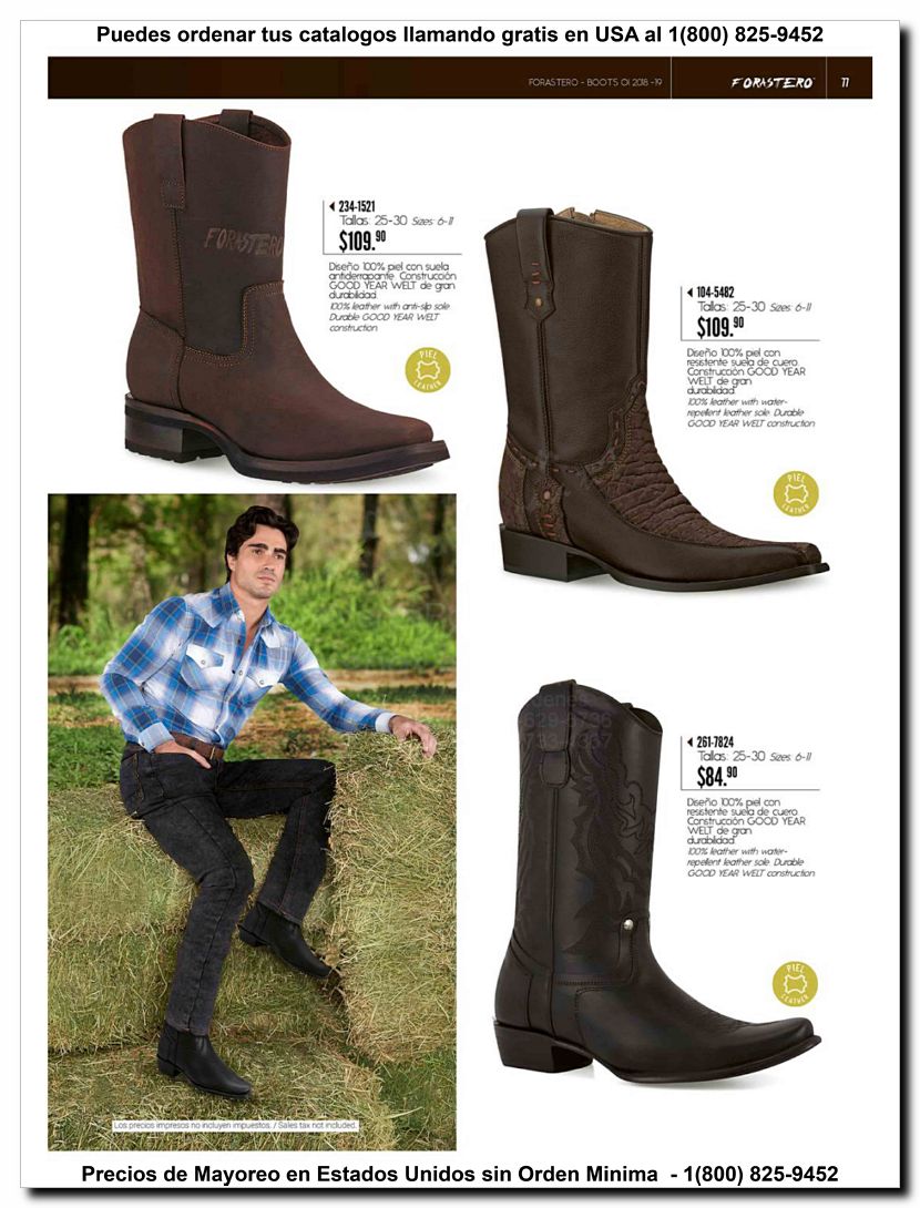 Llamanos al 1(800) 825-9452<br>Catalogos USA<br>(77 of 97)