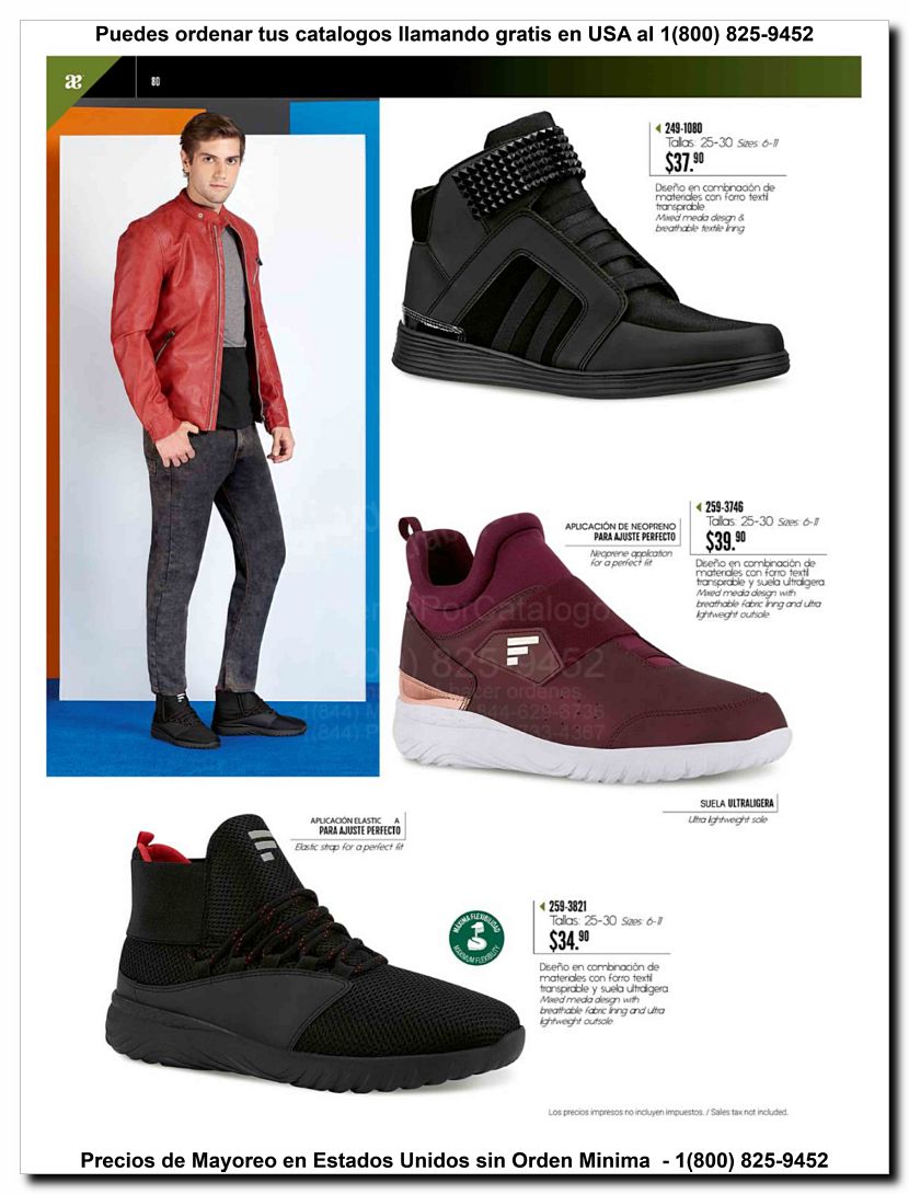 Llamanos al 1(800) 825-9452<br>Catalogos USA<br>(80 of 97)
