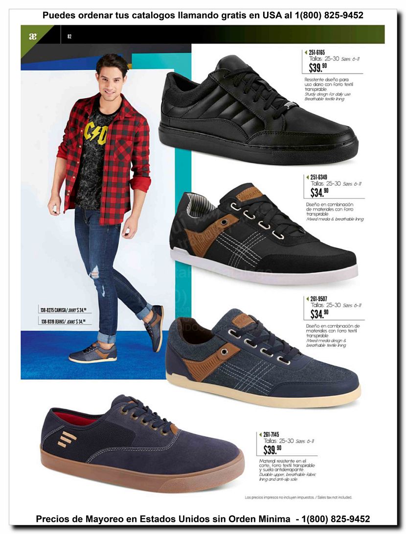 Llamanos al 1(800) 825-9452<br>Catalogos USA<br>(82 of 97)