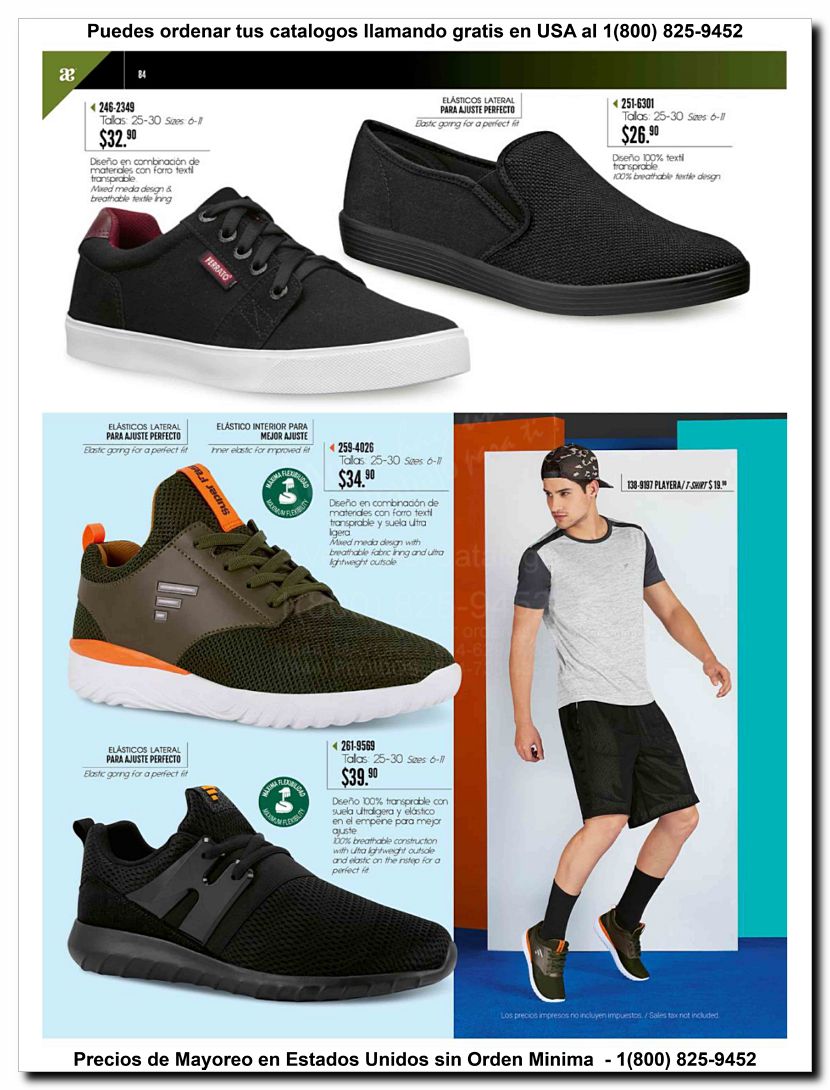 Llamanos al 1(800) 825-9452<br>Catalogos USA<br>(84 of 97)
