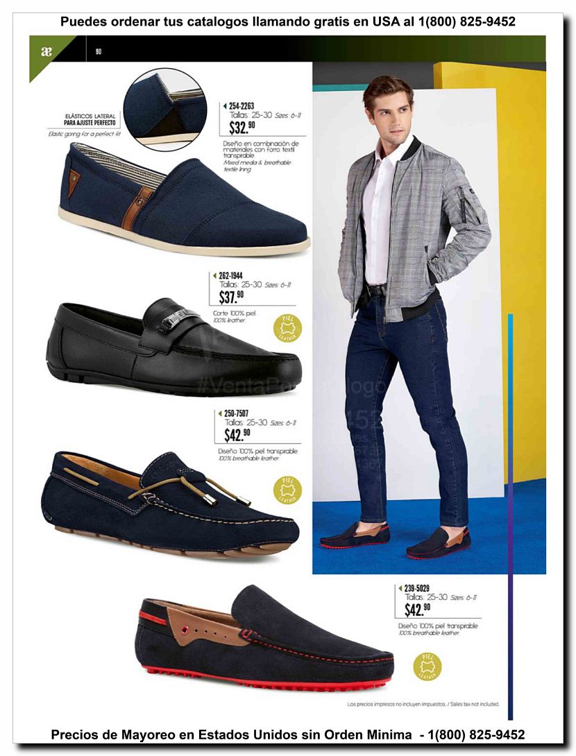 Llamanos al 1(800) 825-9452<br>Catalogos USA<br>(90 of 97)