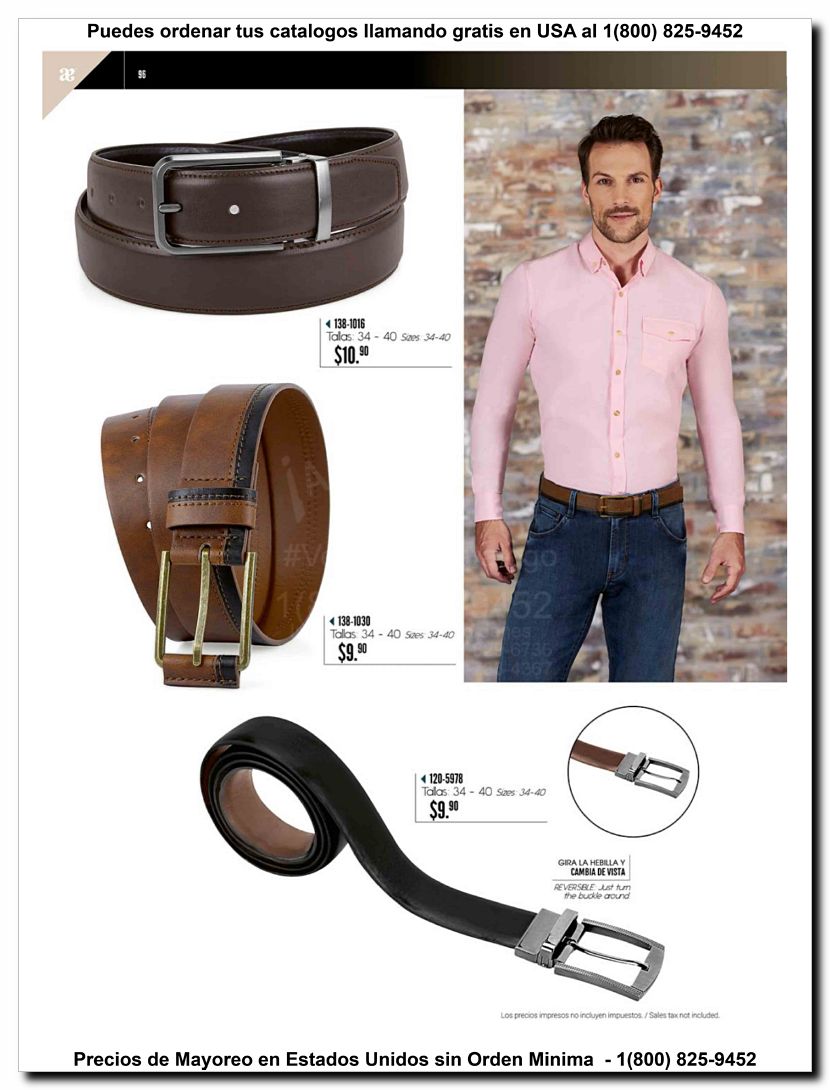 Llamanos al 1(800) 825-9452<br>Catalogos USA<br>(96 of 97)