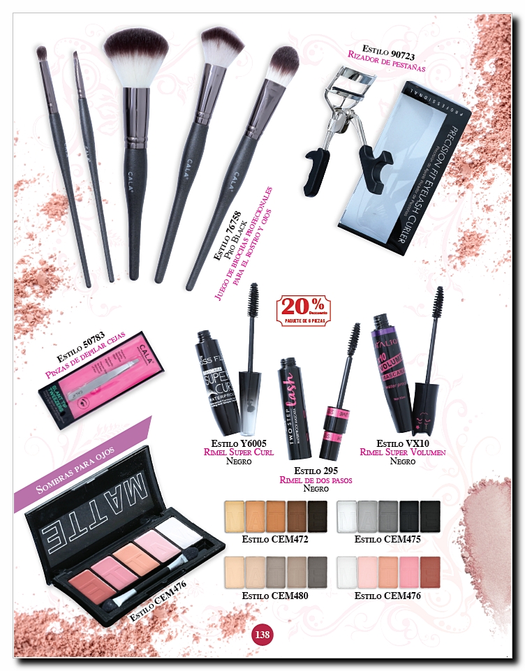 Llamanos al 1(800) 825-9452<br>Catalogos USA<br>(138 of 164)