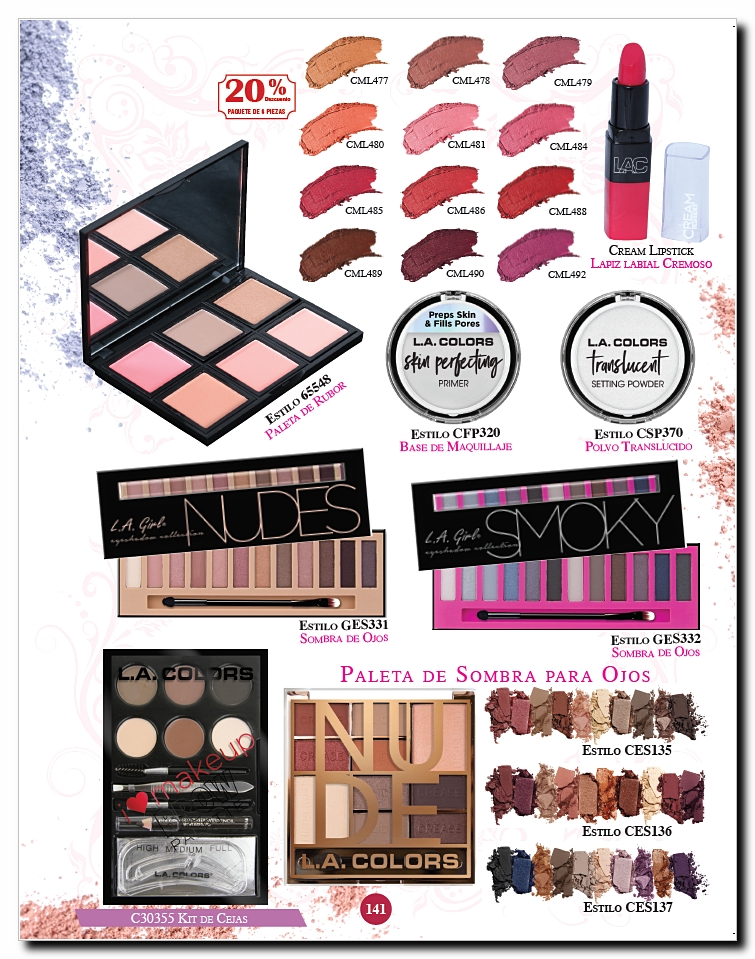 Llamanos al 1(800) 825-9452<br>Catalogos USA<br>(141 of 164)