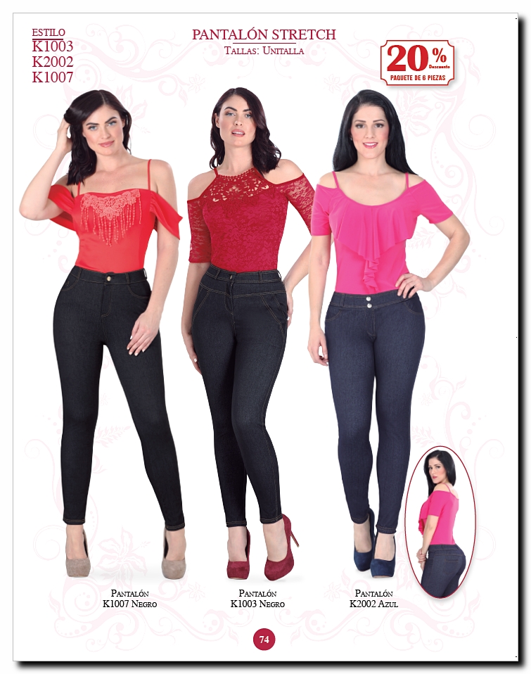 Llamanos al 1(800) 825-9452<br>Catalogos USA<br>(74 of 164)