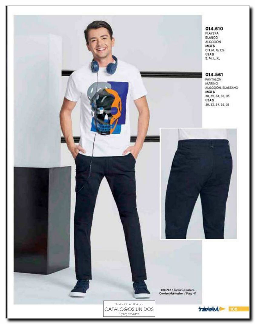 Llamanos al 1(800) 825-9452<br>Catalogos USA<br>(109 of 163)