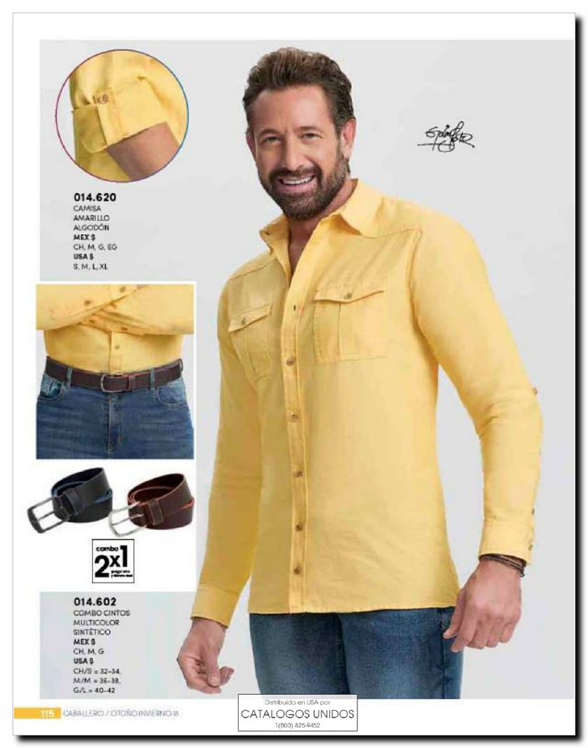 Llamanos al 1(800) 825-9452<br>Catalogos USA<br>(116 of 163)