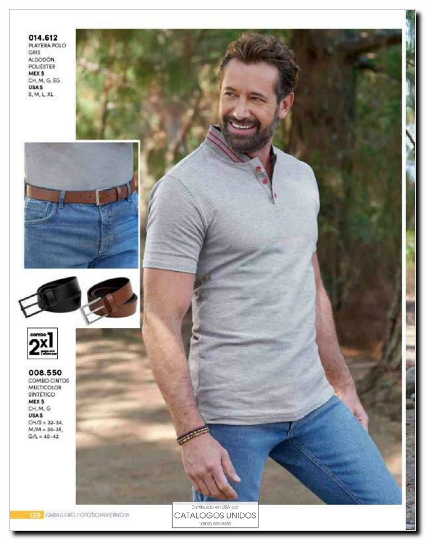 Llamanos al 1(800) 825-9452<br>Catalogos USA<br>(130 of 163)