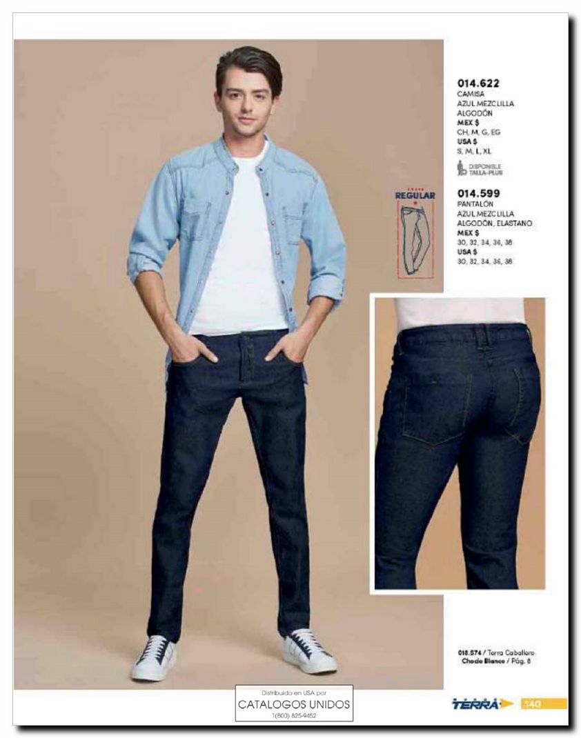 Llamanos al 1(800) 825-9452<br>Catalogos USA<br>(141 of 163)