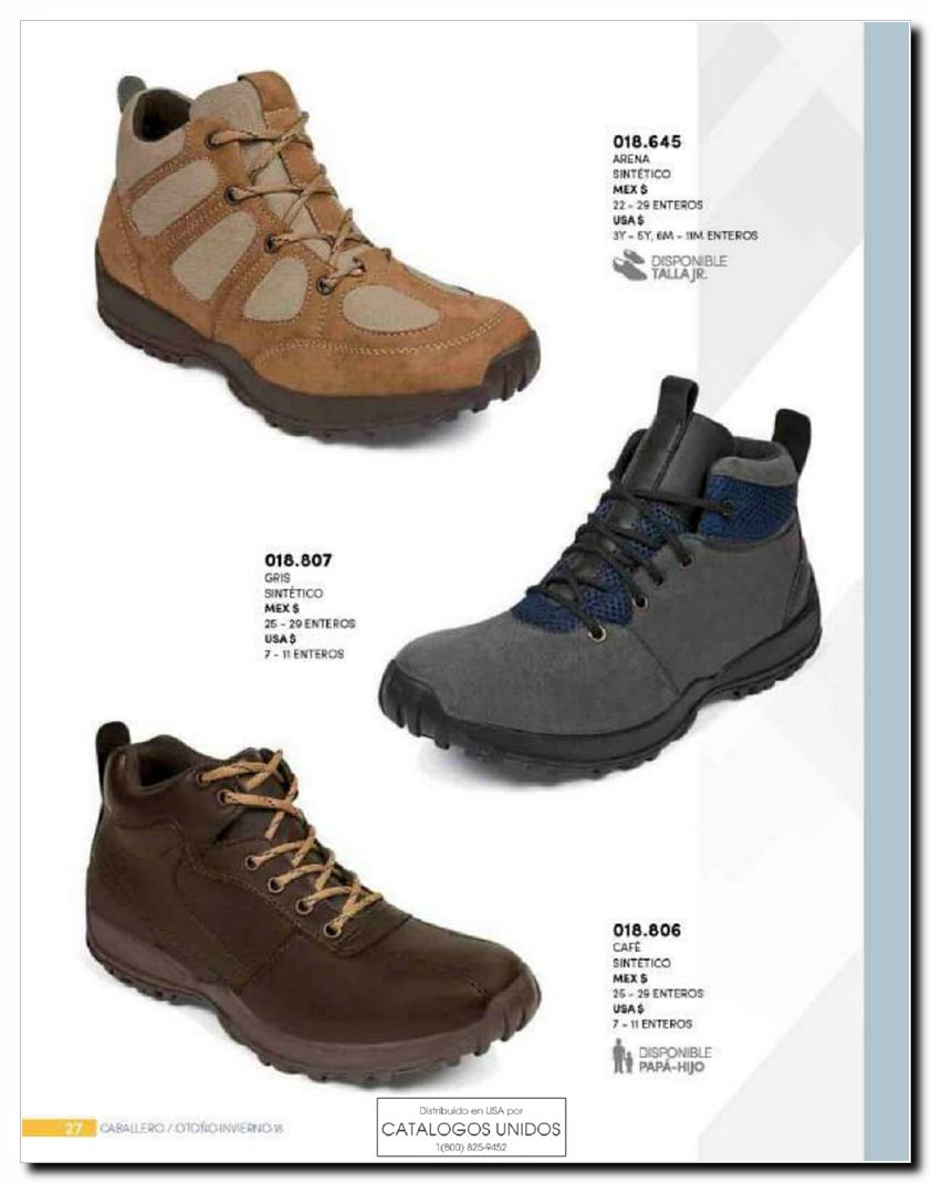 Llamanos al 1(800) 825-9452<br>Catalogos USA<br>(28 of 163)