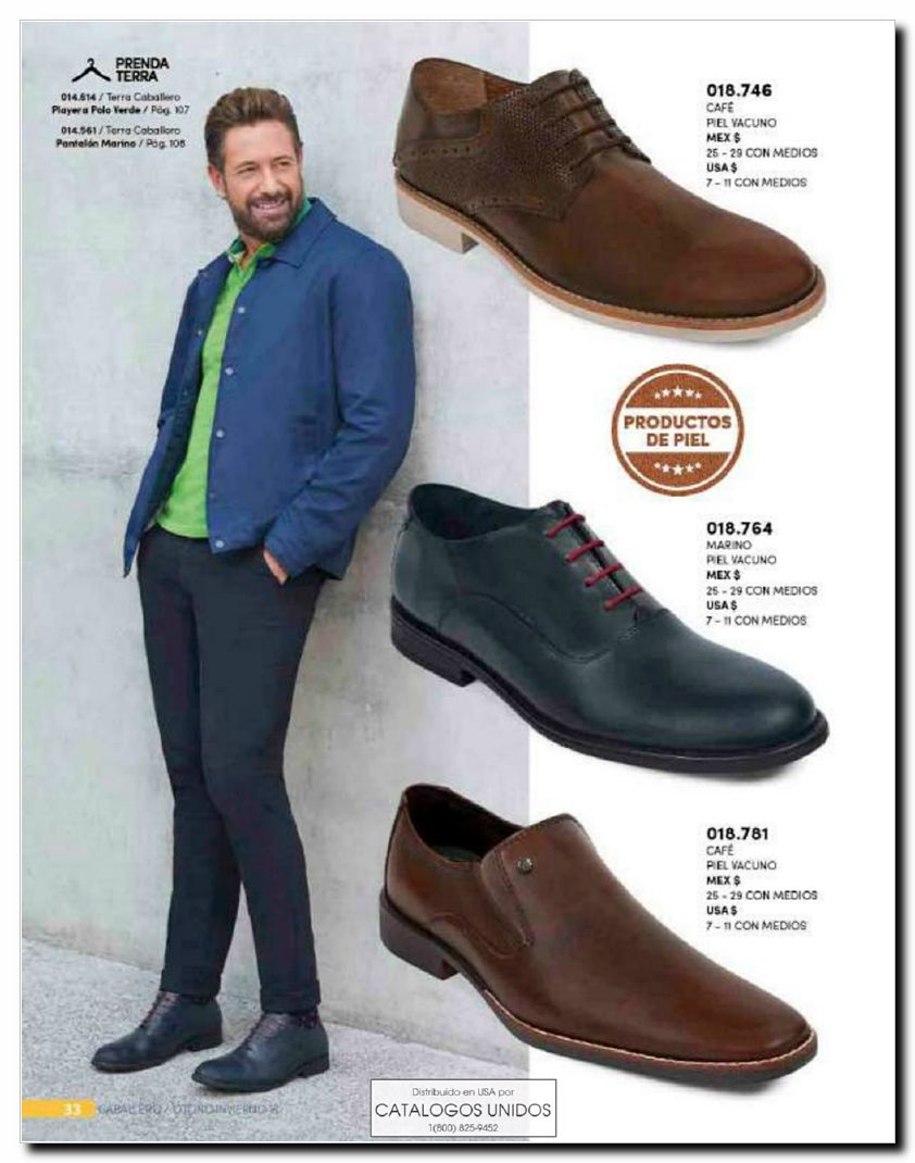 Llamanos al 1(800) 825-9452<br>Catalogos USA<br>(34 of 163)