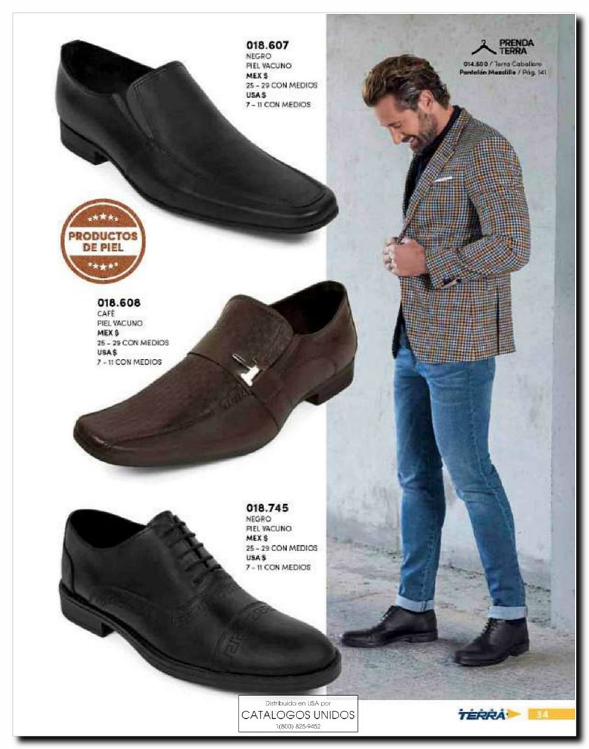 Llamanos al 1(800) 825-9452<br>Catalogos USA<br>(35 of 163)