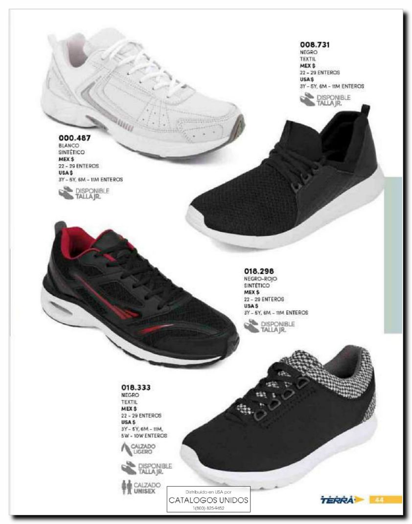 Llamanos al 1(800) 825-9452<br>Catalogos USA<br>(45 of 163)