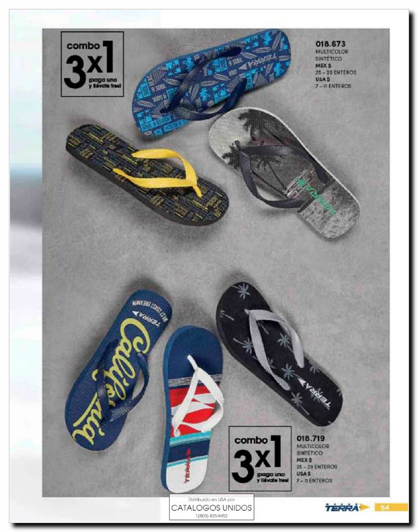 Llamanos al 1(800) 825-9452<br>Catalogos USA<br>(55 of 163)