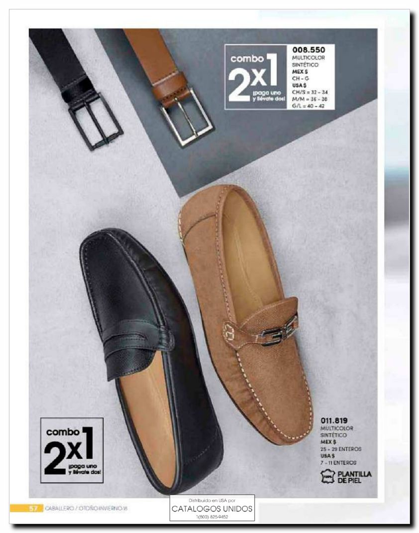 Llamanos al 1(800) 825-9452<br>Catalogos USA<br>(58 of 163)