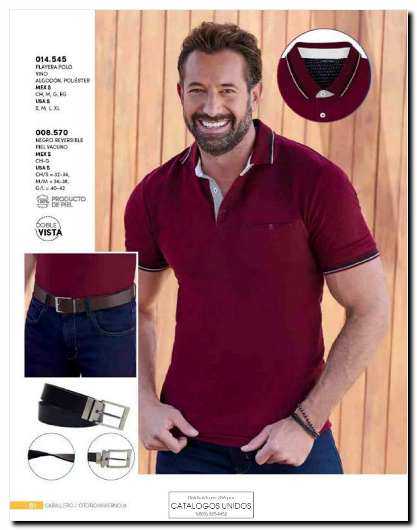 Llamanos al 1(800) 825-9452<br>Catalogos USA<br>(82 of 163)