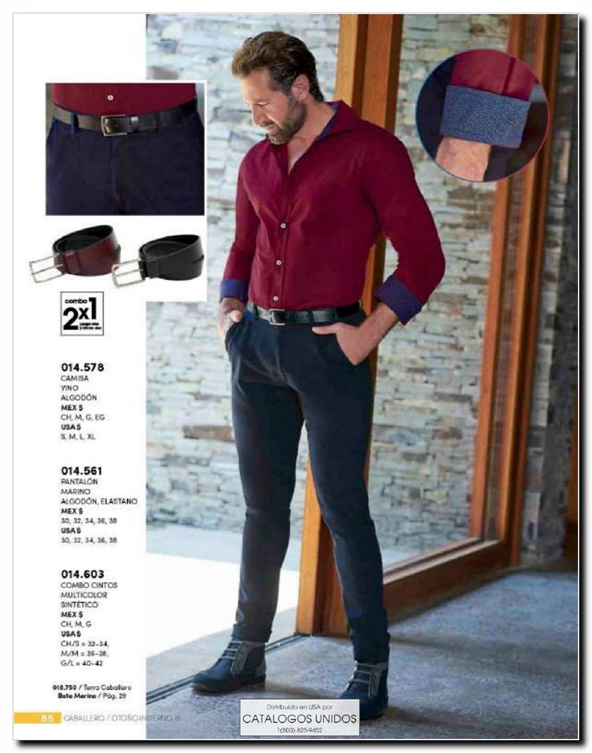 Llamanos al 1(800) 825-9452<br>Catalogos USA<br>(86 of 163)