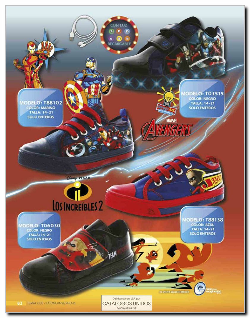 Llamanos al 1(800) 825-9452<br>Catalogos USA<br>(64 of 135)