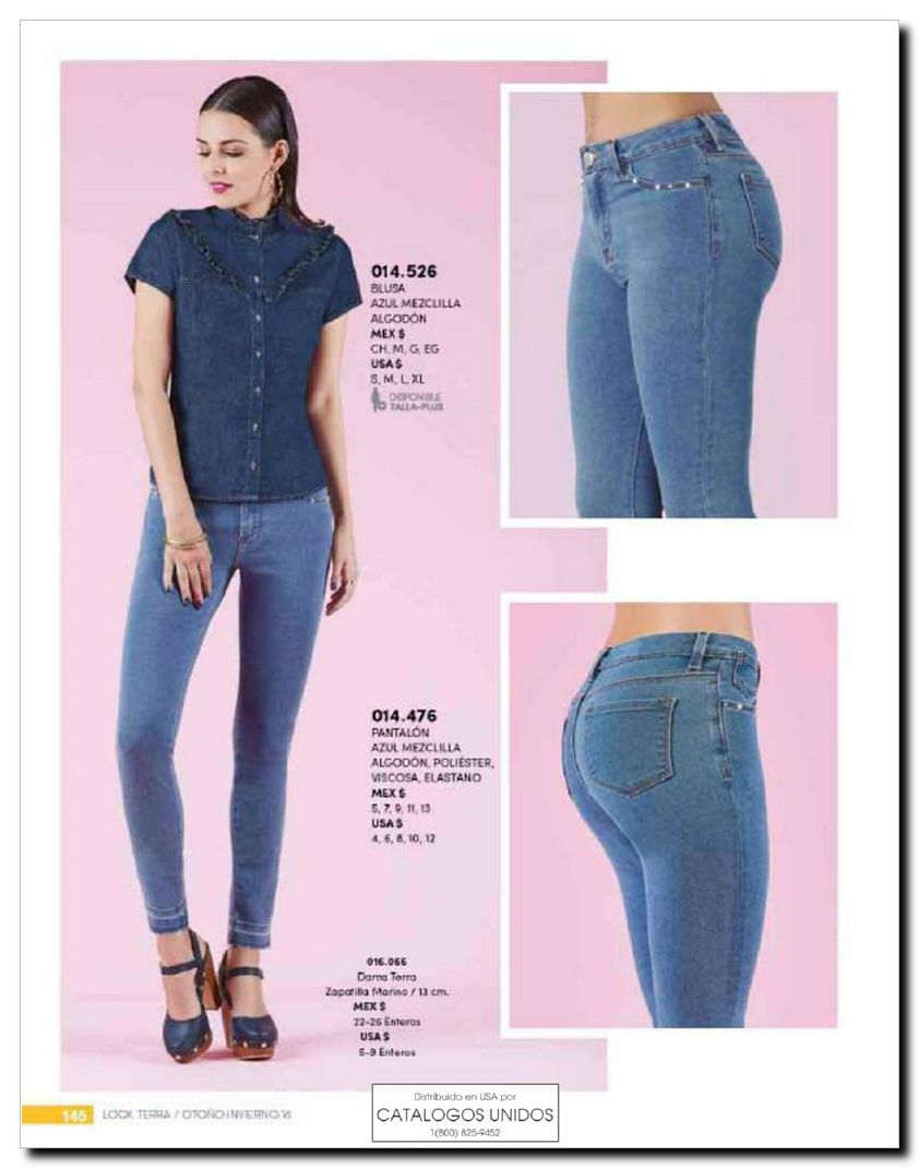 Llamanos al 1(800) 825-9452<br>Catalogos USA<br>(134 of 215)