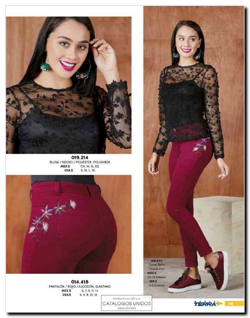 Llamanos al 1(800) 825-9452<br>Catalogos USA<br>(63 of 215)