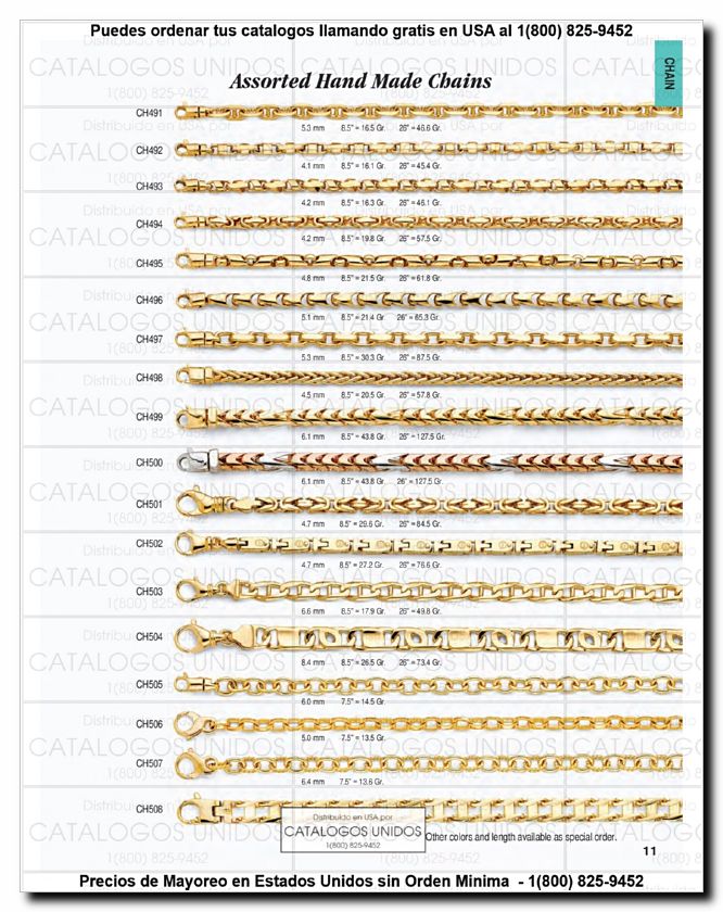 Llamanos al 1(800) 825-9452<br>Catalogos USA<br>(12 of 294)