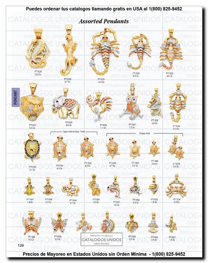 Llamanos al 1(800) 825-9452<br>Catalogos USA<br>(129 of 294)