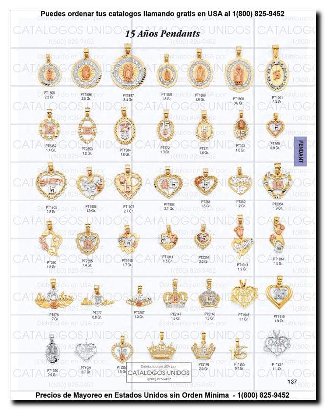 Llamanos al 1(800) 825-9452<br>Catalogos USA<br>(138 of 294)