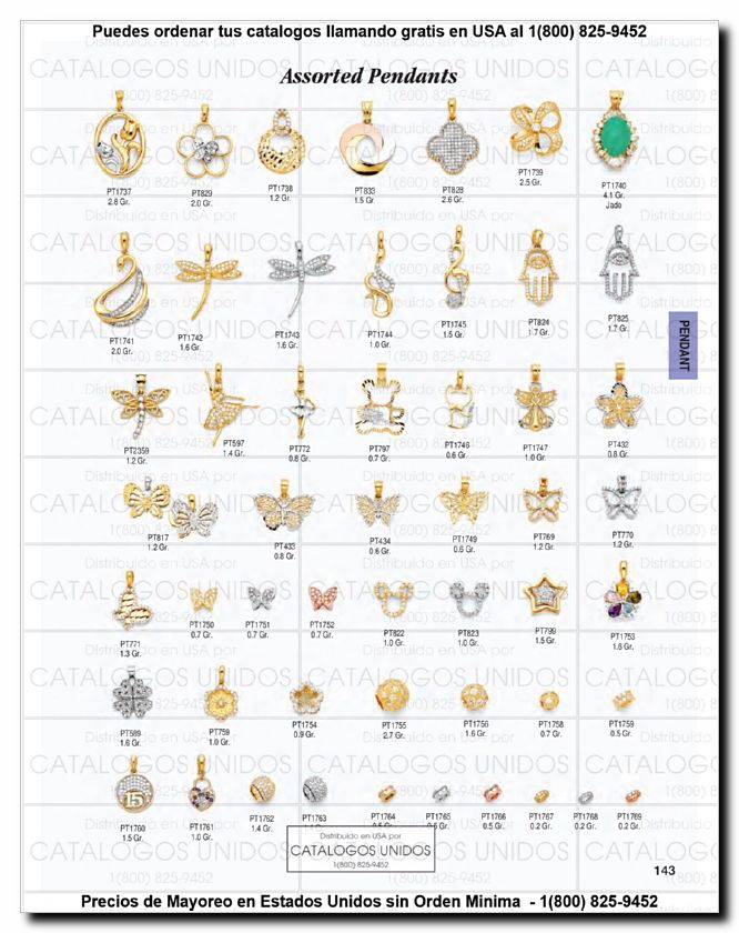 Llamanos al 1(800) 825-9452<br>Catalogos USA<br>(144 of 294)