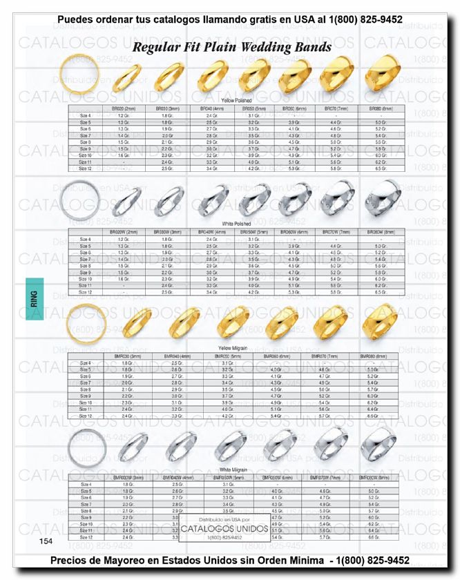 Llamanos al 1(800) 825-9452<br>Catalogos USA<br>(155 of 294)