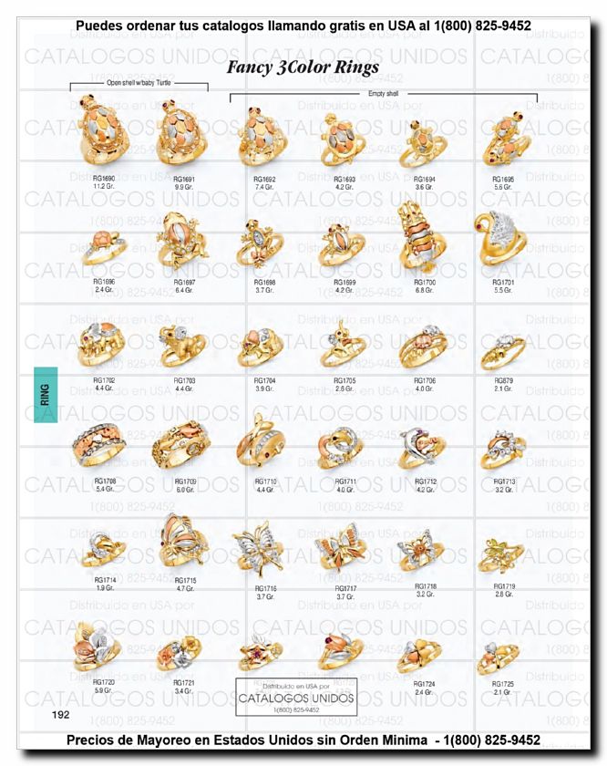 Llamanos al 1(800) 825-9452<br>Catalogos USA<br>(193 of 294)